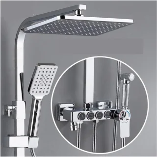 Thermostatisch douchesysteem