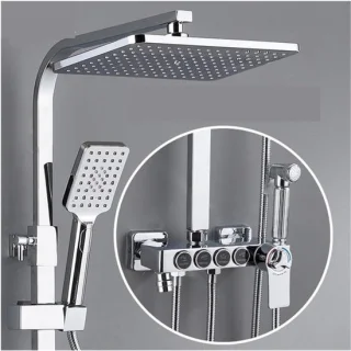Thermostatisch douchesysteem