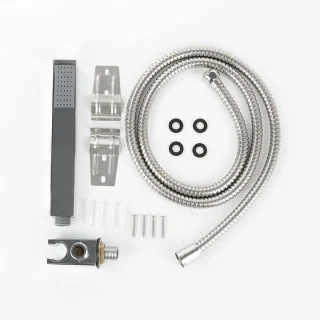 Thermostatisch douchesysteem met handdouche