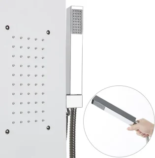 Thermostatisch douchesysteem met handdouche