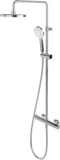 Thermostatisch douchesysteem Regendouche 278 mm Chroom