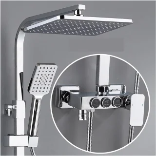 Thermostatisch douchesysteem