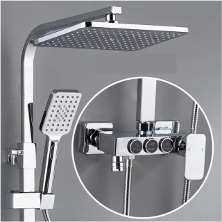 Thermostatisch douchesysteem