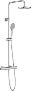 Thermostatische douchekolom chroom