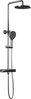 Thermostatische douchekolom Chroom