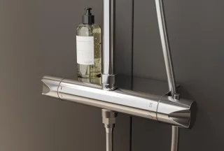 Thermostatische douchekolom Chroom