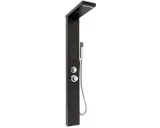 Thermostatische douchekolom met handdouche en 5 waterstanden