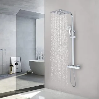 Thermostatische Douchekolom Set