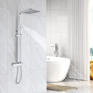 Thermostatische Douchekolom Set