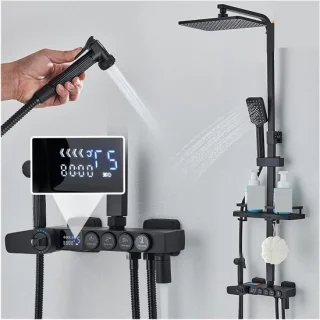Thermostatische douchekraan - Regendouche 8 inch