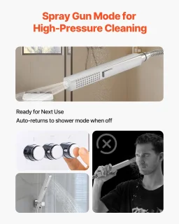 Thermostatische doucheset chroom