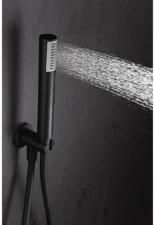 Thermostatische doucheset met plafondmontage en handdouche