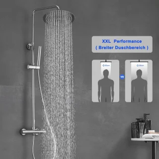 Thermostatische doucheset