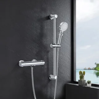Thermostatische doucheset