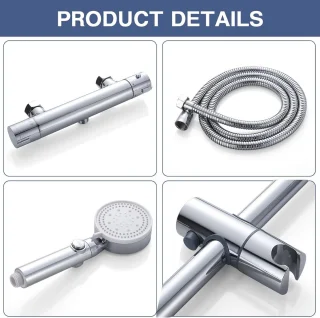 Thermostatische doucheset