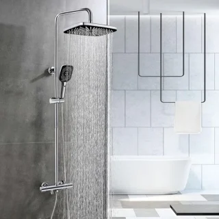 Thermostatische doucheset