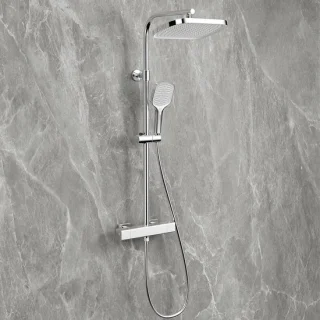 Thermostatische doucheset