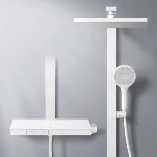 Thermostatische douchezuil 40 cm