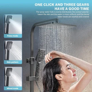 Thermostatische douchezuil
