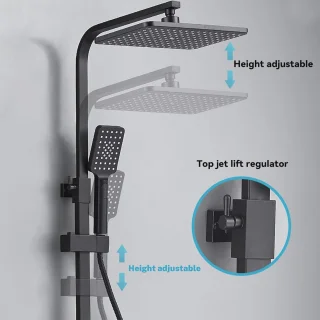 Thermostatische douchezuil