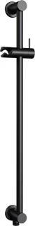 Thermostatische inbouw regendouche 20 cm mat zwart