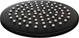 Thermostatische inbouw regendouche set mat zwart 3-weg