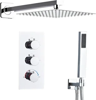 Thermostatische inbouwdoucheset chroom