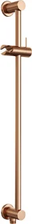 Thermostatische koperen inbouw regendouche set 3-weg PVD
