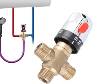 Thermostatische mengklep 15mm 1/2" G