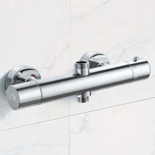 Thermostatische mengkraan voor vrijstaande douche