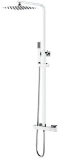 Thermostatische regendoucheset Leoni Rimbo 22 cm – chroom