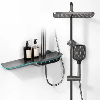 Thermostatische wanddouchekraan