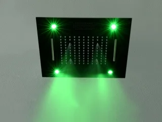 Tiger Mawialux thermostatische inbouw regendoucheset mat zwart