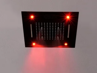 Tiger Mawialux thermostatische inbouw regendoucheset mat zwart