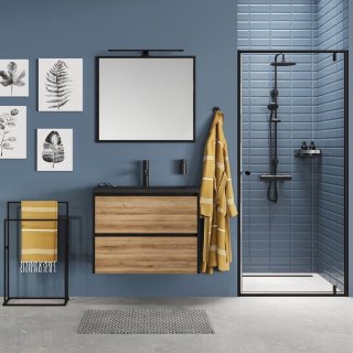 Tiger Tyne Doucheset Mat Zwart 22,5 cm Regendouche & 12 cm Handdouche