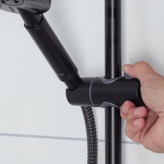 Tiger Tyne Doucheset Mat Zwart 22,5 cm Regendouche & 12 cm Handdouche