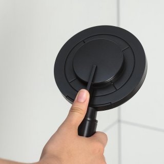 Tiger Tyne Doucheset Mat Zwart 22,5 cm Regendouche & 12 cm Handdouche