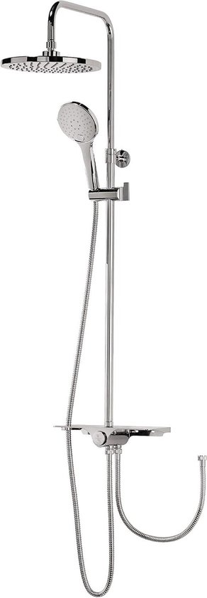 Tima 72343 5 Douchesysteem met regendouche en handdouche chroom