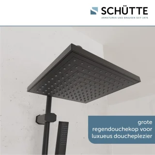 TOKYO Hoofddoucheset Mat Zwart