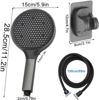 Universeel Douchekop 15 cm