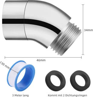 Universeel Handdoucheadapter voor Regendouche