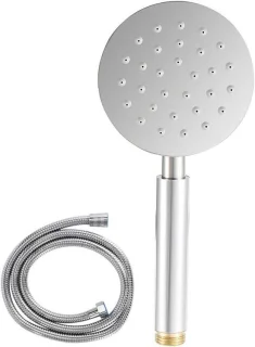 Universeel Handdouchekop 10x23 cm Zilver
