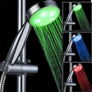 Universeel LED Regendouchekop Zilver