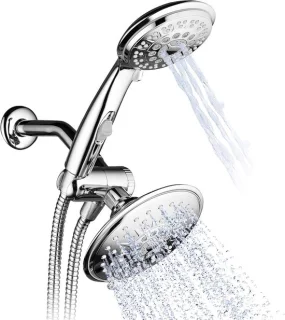 Universeel Regendouche Handdouche Set 6 inch Chroom