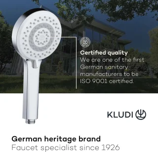 Universele douchekop Ø 10,7 cm