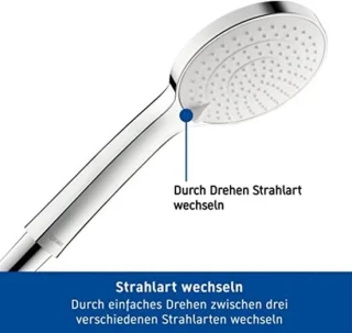 Universele handdouche 110 mm