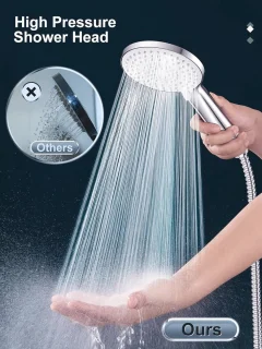 Universele handdouche chroom