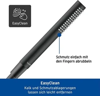 Universele handdouche mat zwart
