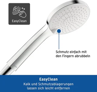 Universele handdouche Ø 110 mm