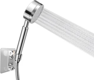 Universele Handdouche Set Roestvrij Staal, 1,5 m Slang